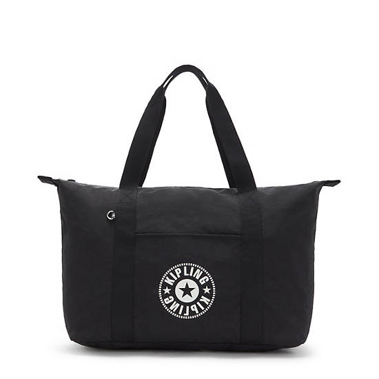 Kipling Art Medium Lite Klassieke Tote Tassen Zwart | België 1447UZ